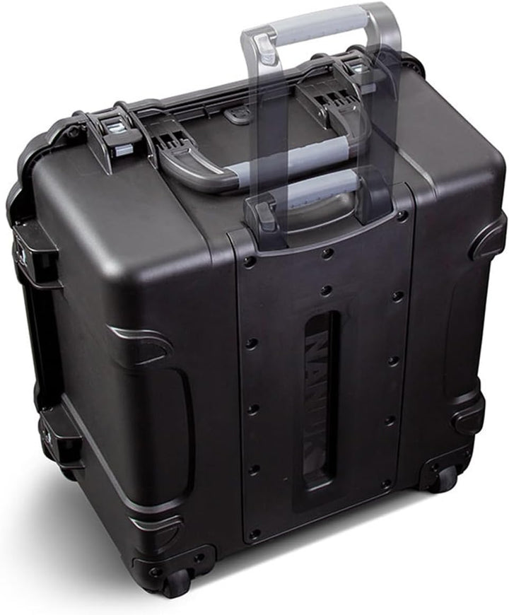 Nanuk 968 Wasserdichter Hartschalenkoffer mit Rollen Schwarz Hartschalenkoffer, Schwarz Hartschalenk