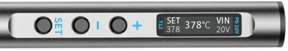 NanoPro NP65W – Präzisionslötstation | OLED Display, USB-C, 65W, 180-450°C | Für PCB Elektronik | Lö