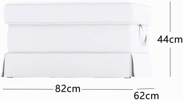 HomeTown Market Strapazierfähiger Sofabezug Ersatz kompatibel für IKEA Ektorp Ottomane Cover. Slipco