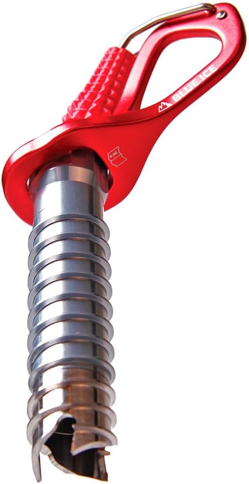 Blue Ice Aero Lite Ice Screw Rot, Eisschrauben, Grösse 10 cm - Farbe Red rot 10 m