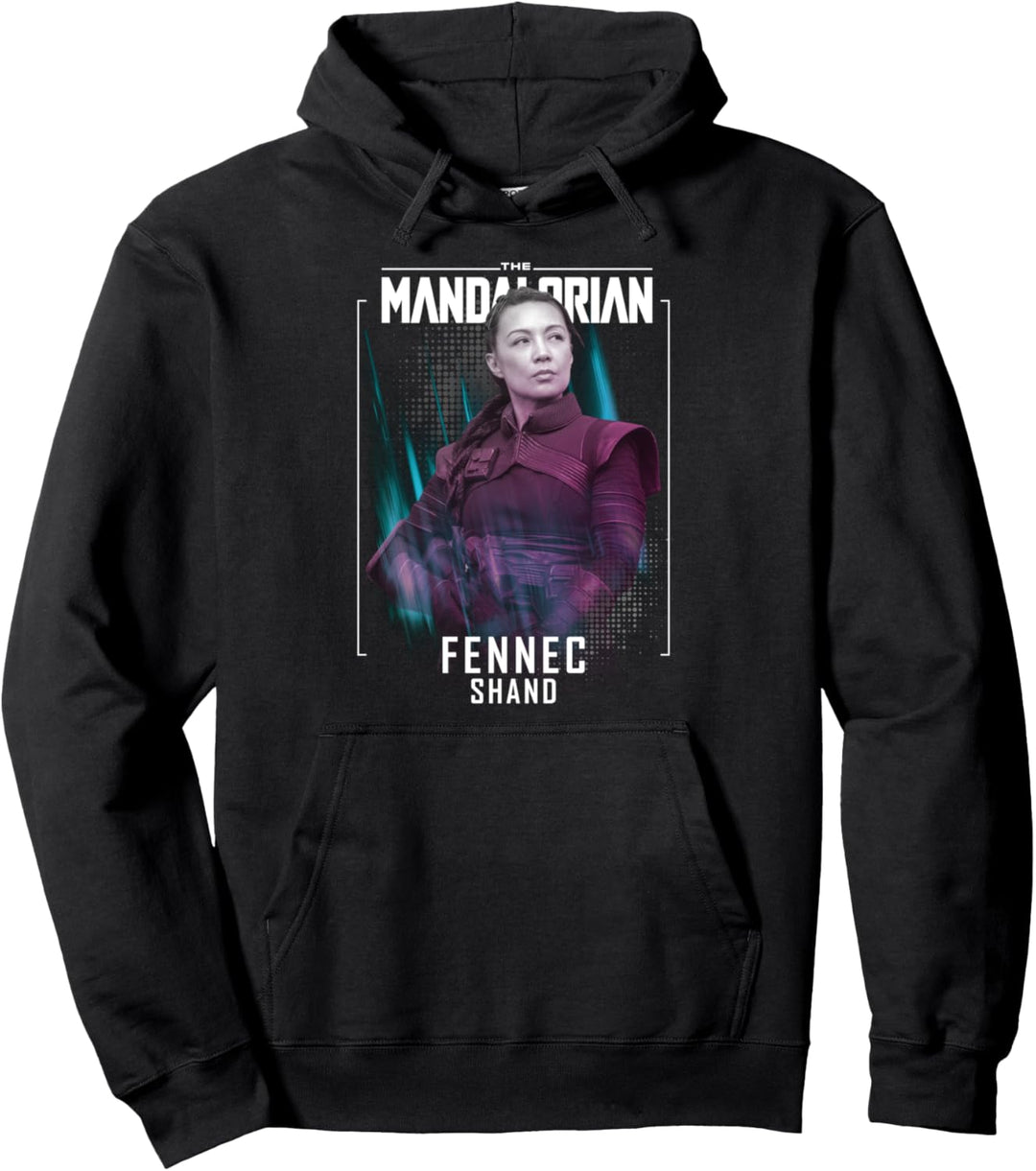 Star Wars: The Mandalorian Fennec Shand Poster R16 Pullover Hoodie