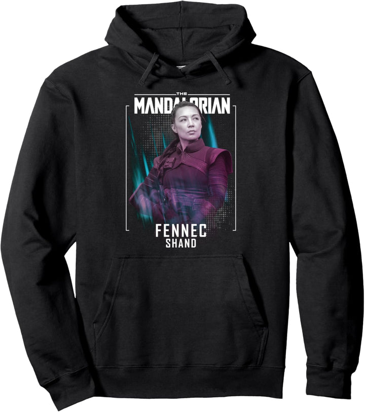Star Wars: The Mandalorian Fennec Shand Poster R16 Pullover Hoodie