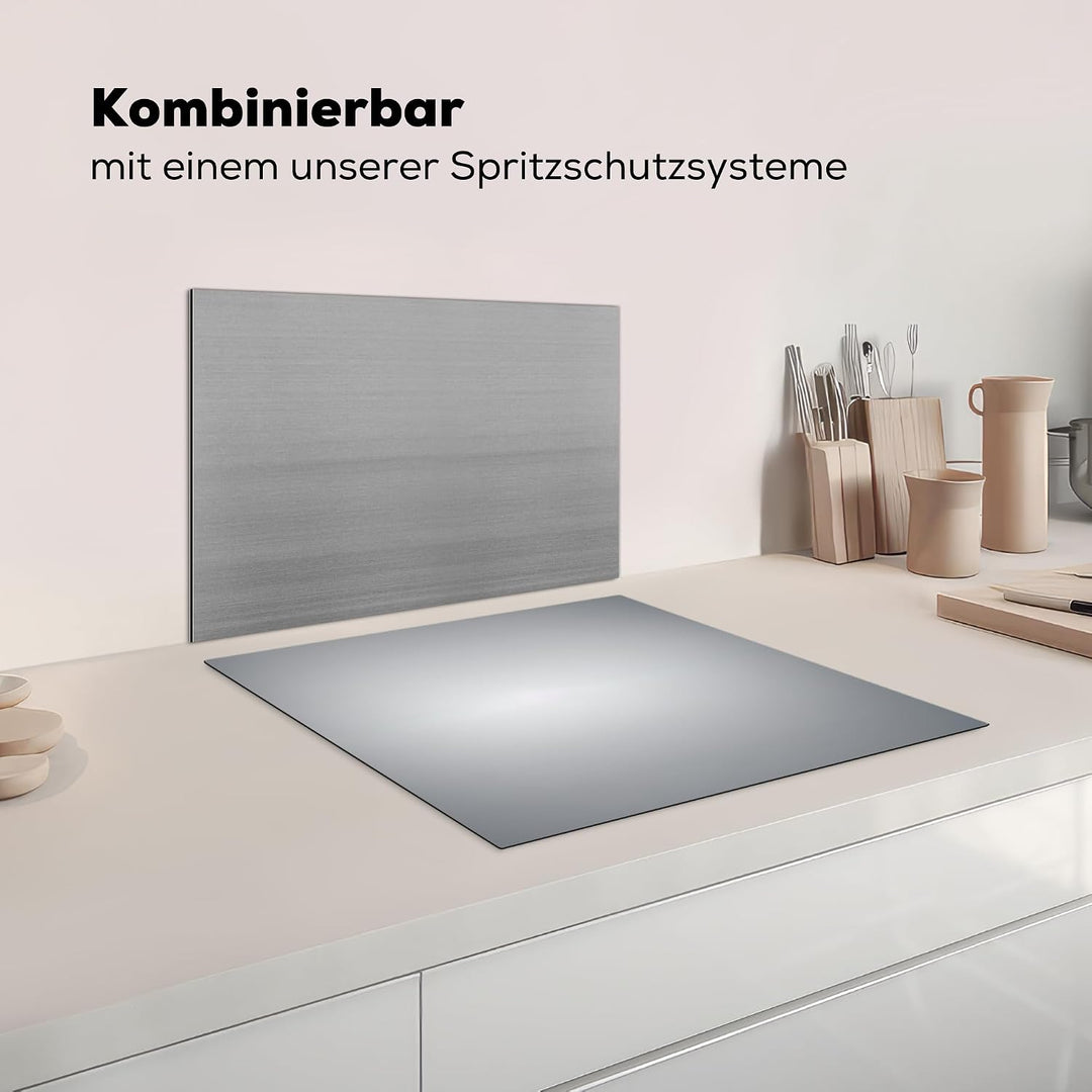 KitchenYeah© Herdabdeckplatte Einteilig Küche Ceranfeld Abdeckplatte | 59x52 cm - Cerankochfeld Abde