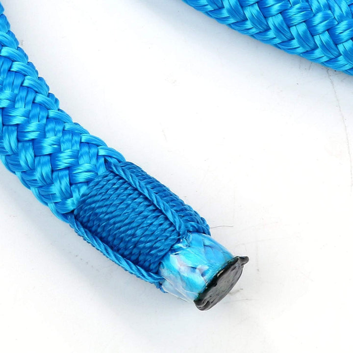 FreeTec 2tlg Bootsseil Boot Fenderleine Nylon Dockline Festmacherleine Fenderseil mit Auge 12mm Durc