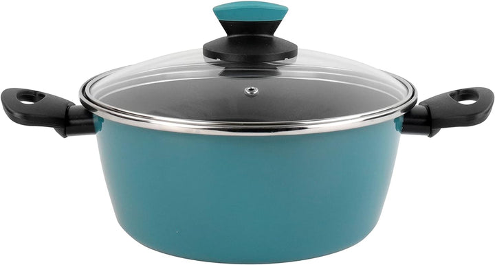 CACEROLA "LOTUS" Ø24CM CON TAPA DE VIDRIO