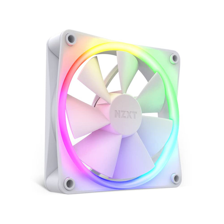 Nzxt F120 RGB Fans - RF-R12SF-W1 - Erweiterte Anpassung der RGB-Beleuchtung – Flüsterleise Kühlung –