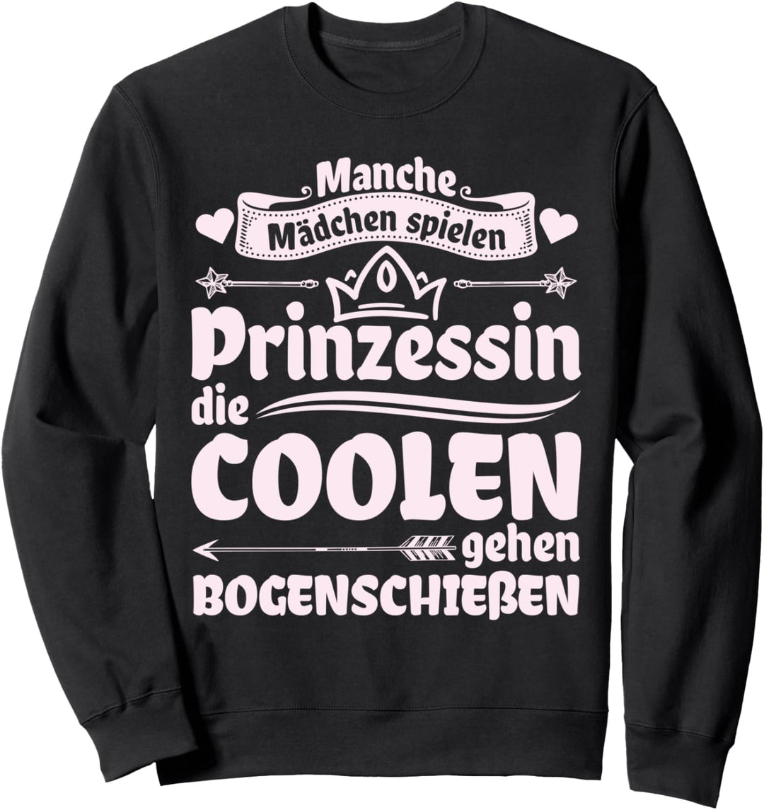 Bogenschütze Shirt Damen Bogenschiessen Geschenk Pfeil Bogen Sweatshirt