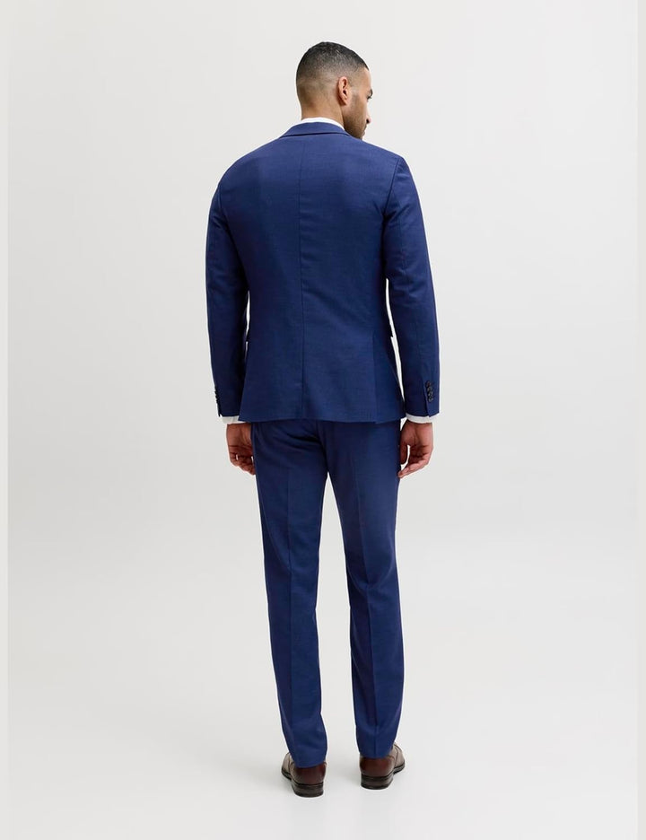 JACK & JONES Male Anzughose JPRSOLARIS Slim Fit Anzughose 42 Blau (Medieval Blue Medieval Blue), 42