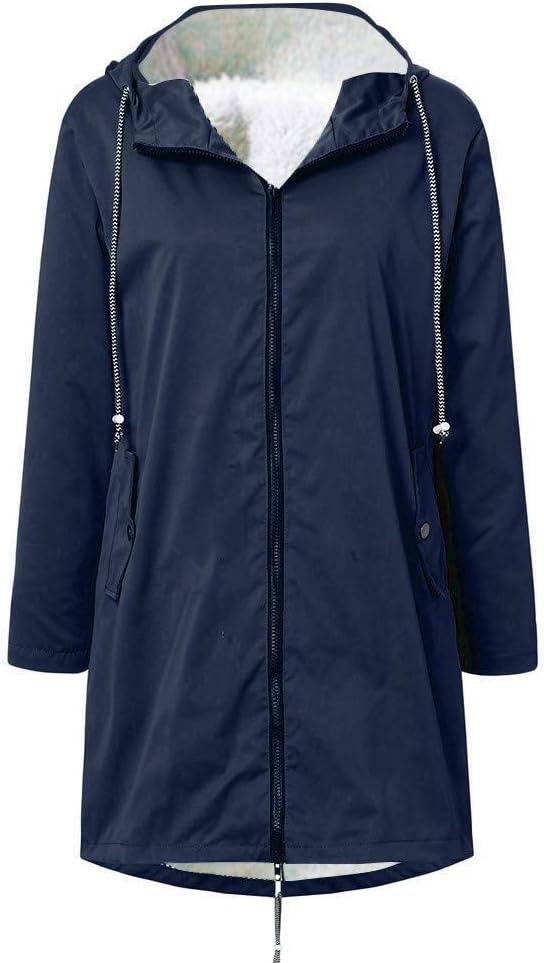 C'est TT Damen Regenjacke Regenjacke Wasserdicht Herbst Übergangsjacke Jacken Damen Windjacke Frauen