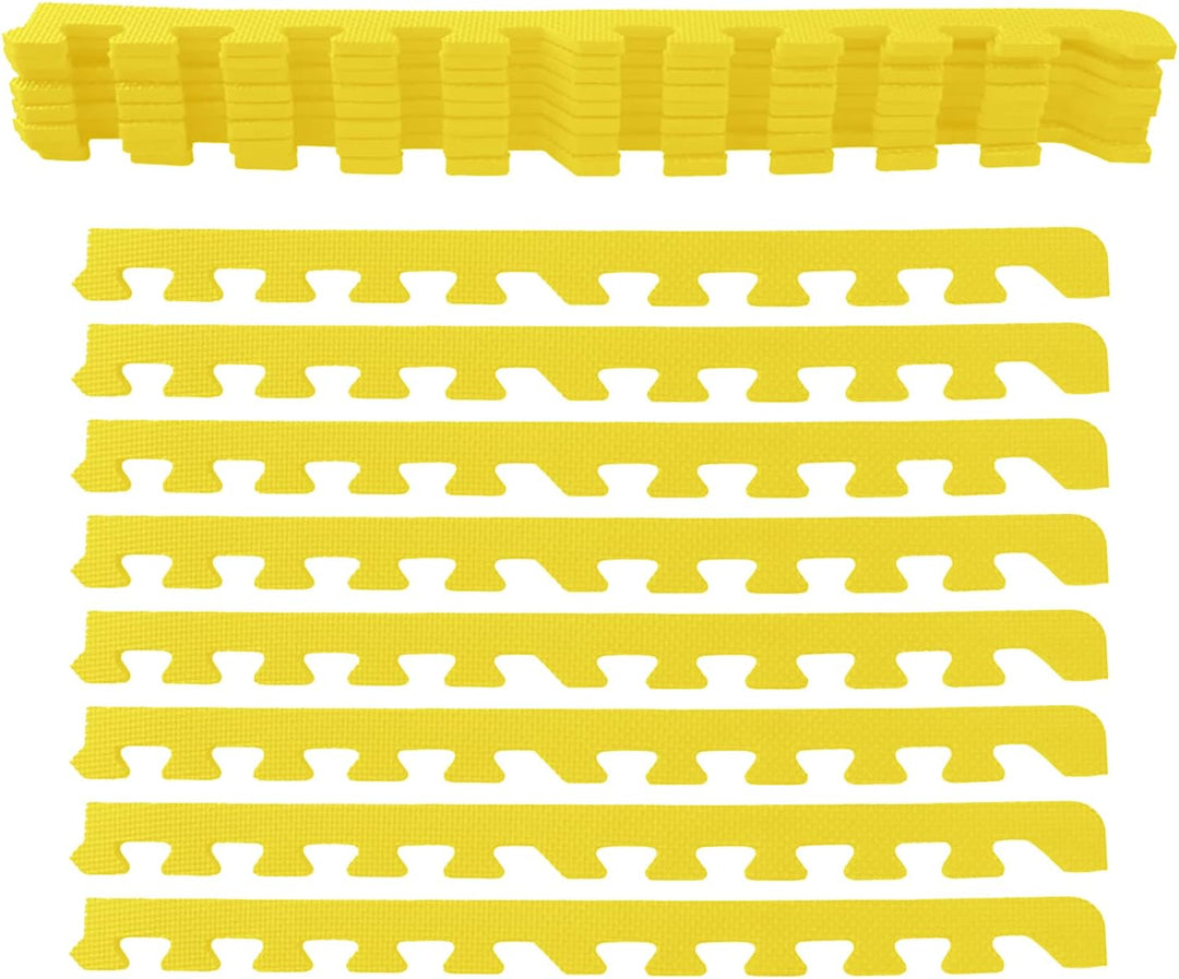 Sporttrend 24® 16 Schutzmatten + 32 Randstücke Set Farbwahl 60x60x1cm | 5,76qm | Bodenschutzmatte Un