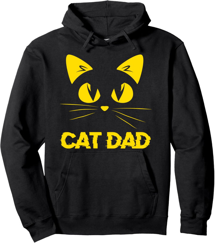 Cat Dad Katzenpapa Vater Katze Kitty Miezekatze Tier Pullover Hoodie
