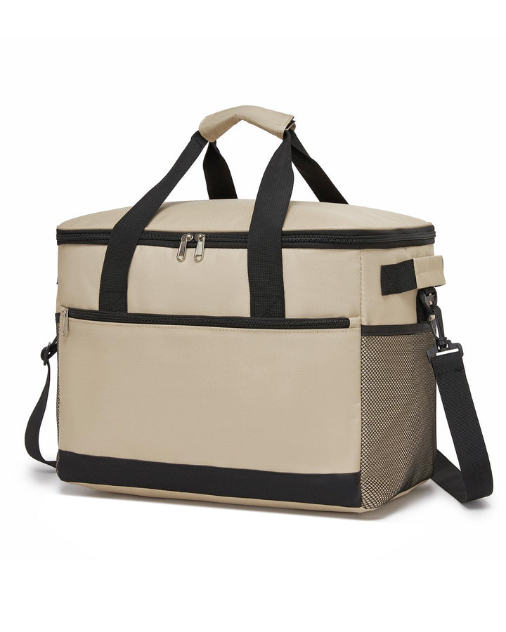 KONO Kühltasche 30L, Grosse Isolierte Lunchtasche Faltbar, Tragbare Thermotasche mit Verstellbarem S