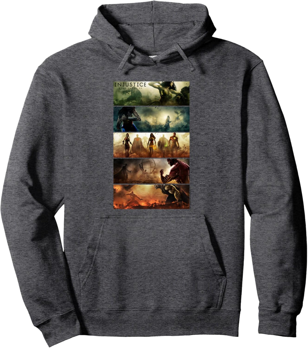 Injustice: Gods Among Us Panels Pullover Hoodie