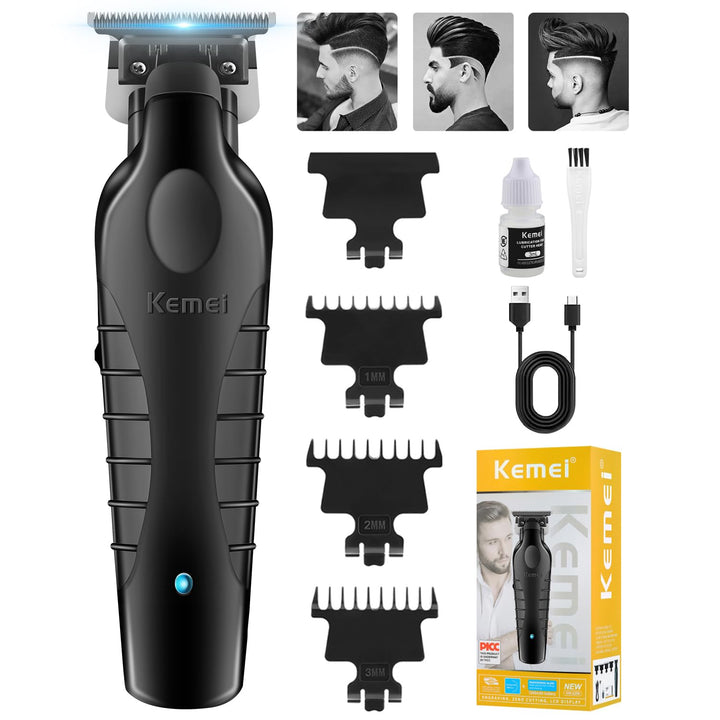 KEMEI 2299 Trimmer, Professionelle Schnurlose Haarschneidemaschine für Männer, Elektrisch Herren Bar