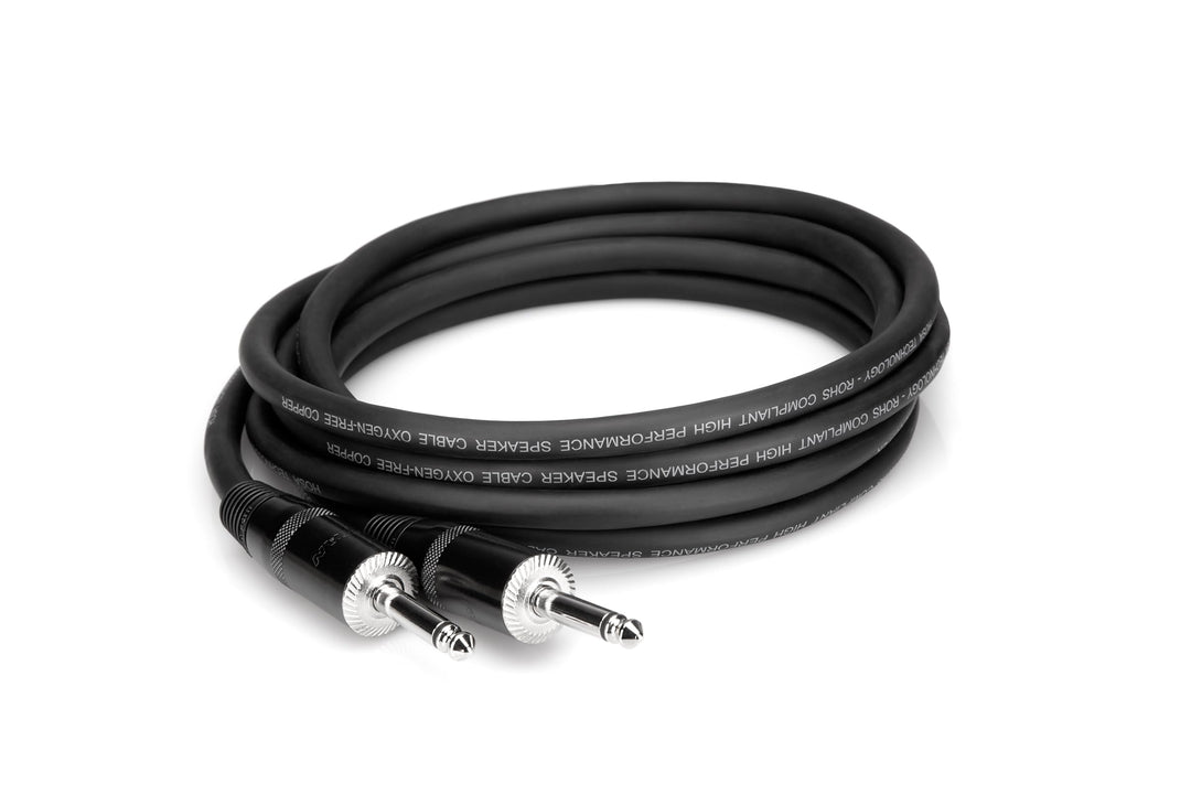 Hosa SKJ-420, Pro Speaker Cable, REAN 1/4 in TS to Same, 20 ft 20-Feet, 20-Feet