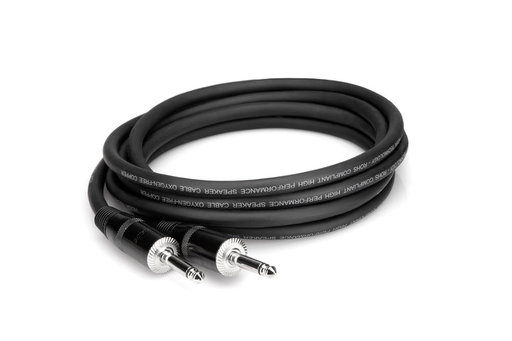 Hosa SKJ-420, Pro Speaker Cable, REAN 1/4 in TS to Same, 20 ft 20-Feet, 20-Feet