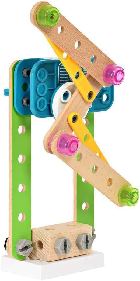 BRIO Builder 34591 Motor-Konstruktionsset 120 TLG. - Set mit Motor zum Konstruieren von Hubschrauber