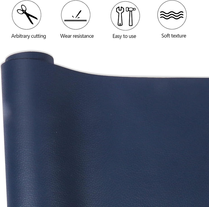 Kunstleder Selbstklebende Leder Reparatur Set, Lederflicken Selbstklebende Leder Reparatur Patch 40