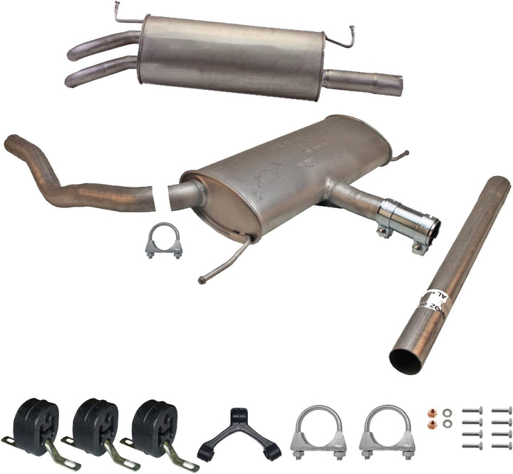 Ferroz Export Ersatz für Auspuffanlage Schalldämpfer VW PASSAT B5, B5 FL 1.8 T Turbo, 2.0 Auspuff