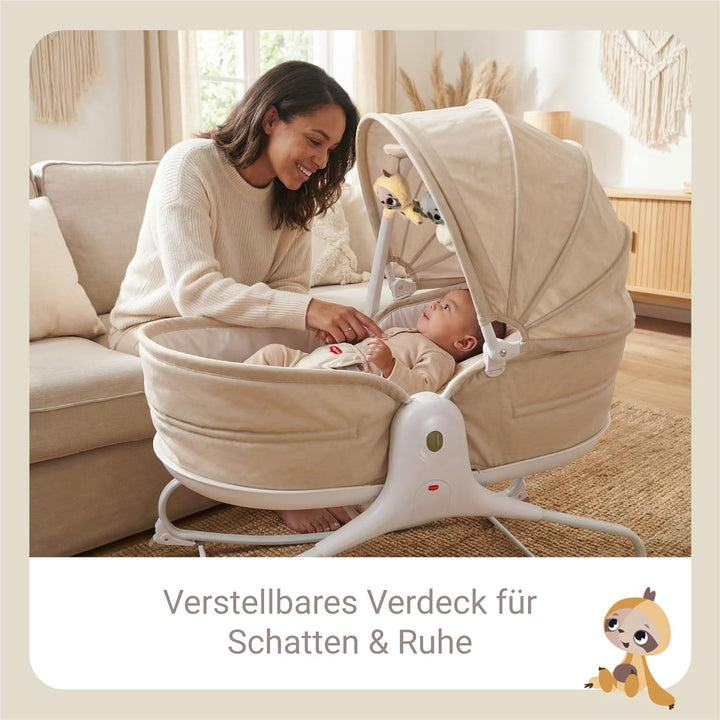 Tiny Love Cozy Tiny Babywippe, Elektrische Babywippe, Ab der Geburt, Boho Chic