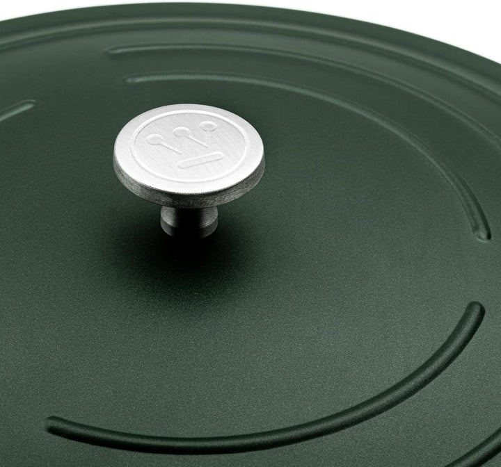 Westinghouse PERFORMANCE SERIES Wok Pfanne mit Deckel, Beschichtete Pfanne 28 cm mit Edelstahl-Griff