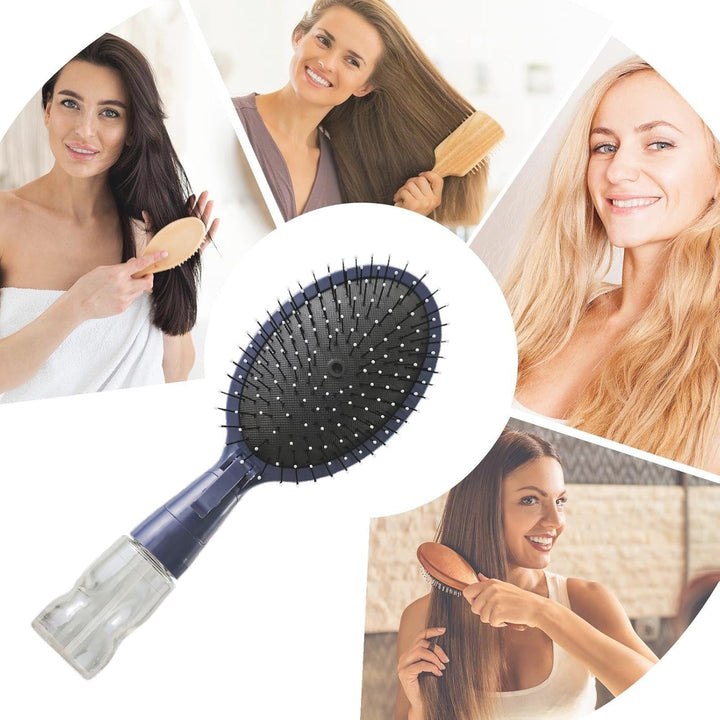 Styling-Pflegebürste – Mister Hair Tool zur Kräuselkontrolle, ABS-Material mit Wasserspeicher, glatt