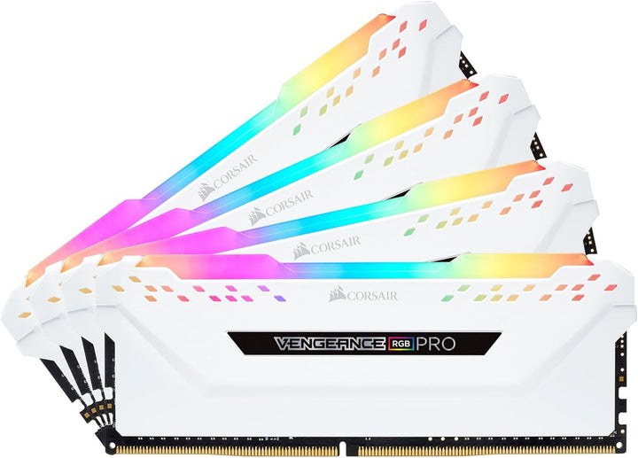 Corsair Vengeance RGB PRO 32GB (4x8GB) DDR4 3200MHz C16 XMP 2.0 Enthusiast RGB LED-Beleuchtung Speic