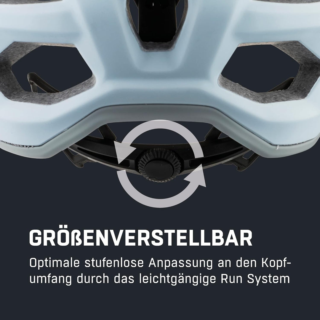 ALPINA CARAPAX 2.0 - Leichter, Stabiler & Komfortabler Fahrradhelm Mit Fliegennetz & Antibakterielle