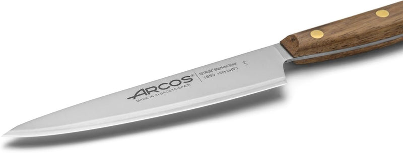 Arcos Serie Nordika - Küchenmesser | Allzweckmesser - Edelstahl NITRUM - Klinge 160 mm - Ovengkol Ho