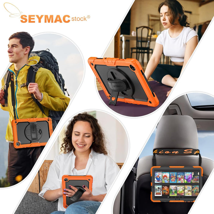SEYMAC stock Hülle für Samsung Galaxy Tab A11+ Plus/A9+ Plus 11 Zoll 2025/2023, Stossfeste Hülle mit