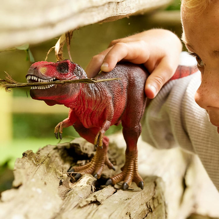 schleich DINOSAURS 72068 Tyrannosaurus Rex - König der Dinosaurier T Rex Dino mit Mörderischem Beweg