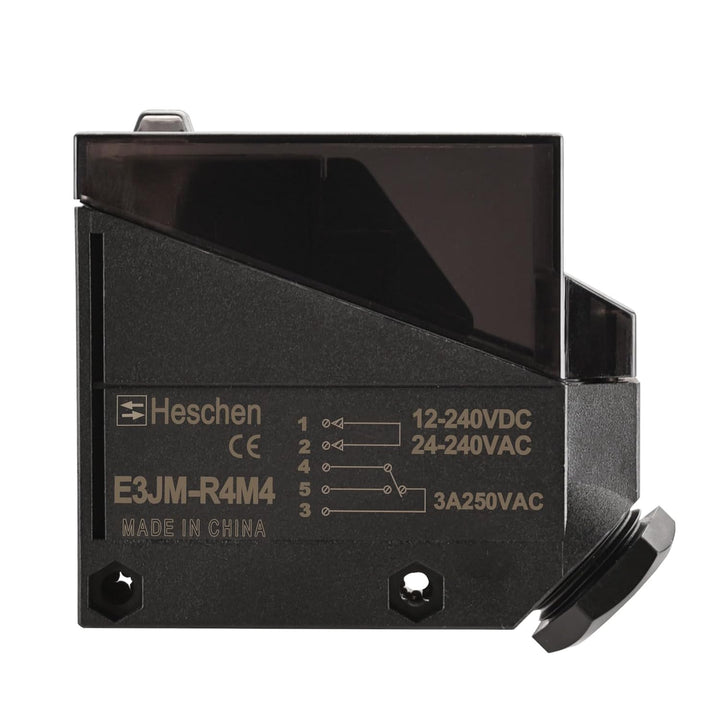 Heschen Fotoelektrischer Schalter E3JM-R4M4 DC12-240V 3A 250VAC 30VDC 24-240VAC Diffusentyp Erfassun