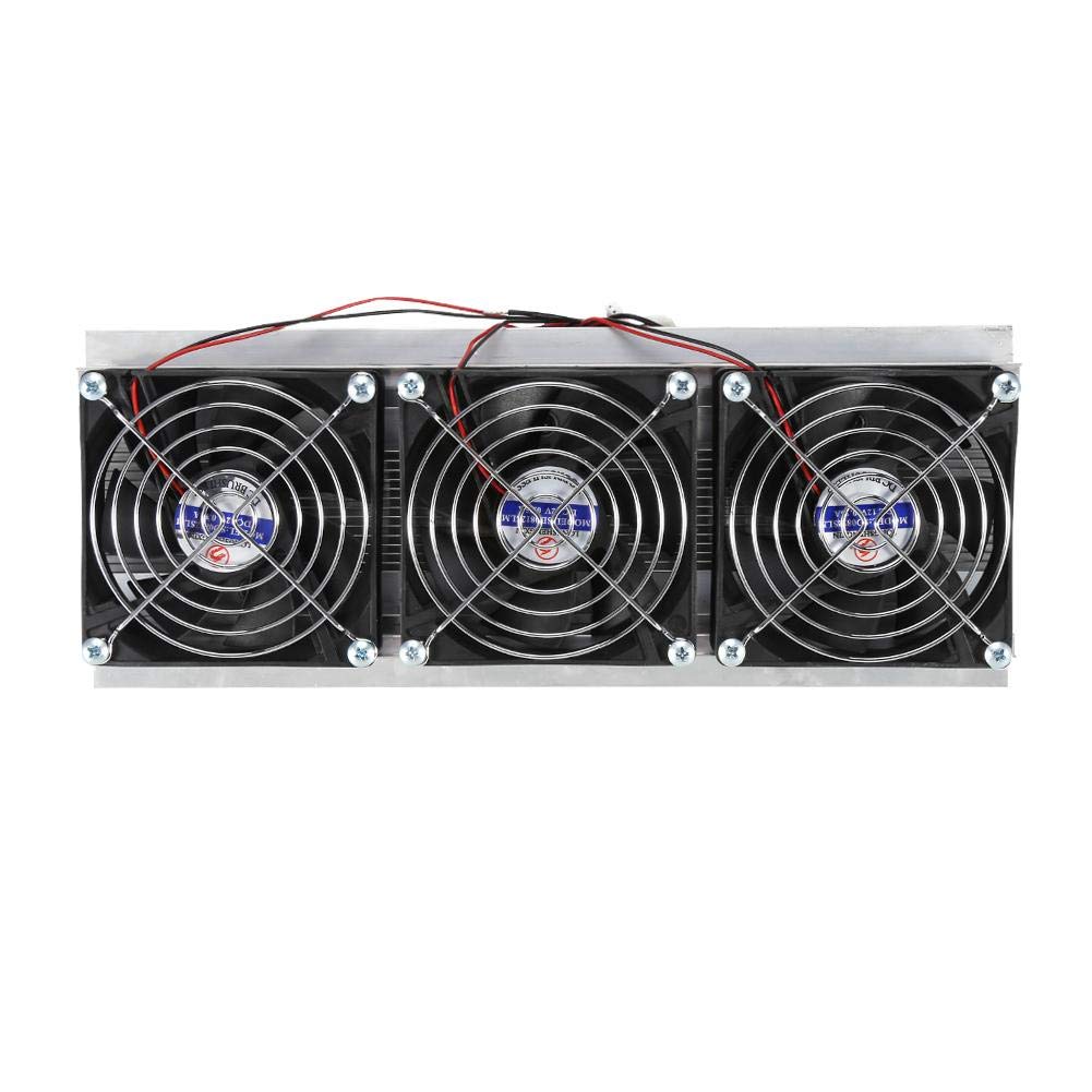 Oumefar 180W Thermoelektrisches Peltier Kühlung Cooler Kit Luftkühlgerät Kühlsystem Modul für die Pl