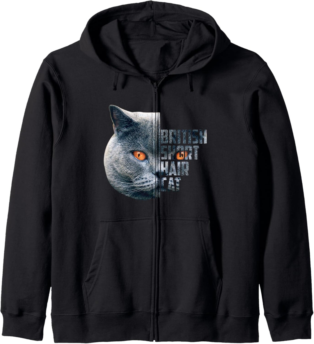 Britisch Kurzhaar Katzen BKH Blue Kapuzenjacke