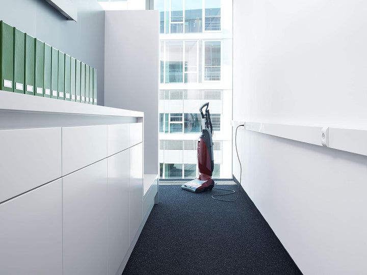 Habengut CC10116 Kabelkanal (mit Montagelochung im Boden) 60x110 mm aus PVC, Farbe: Weiss, Länge 1 m