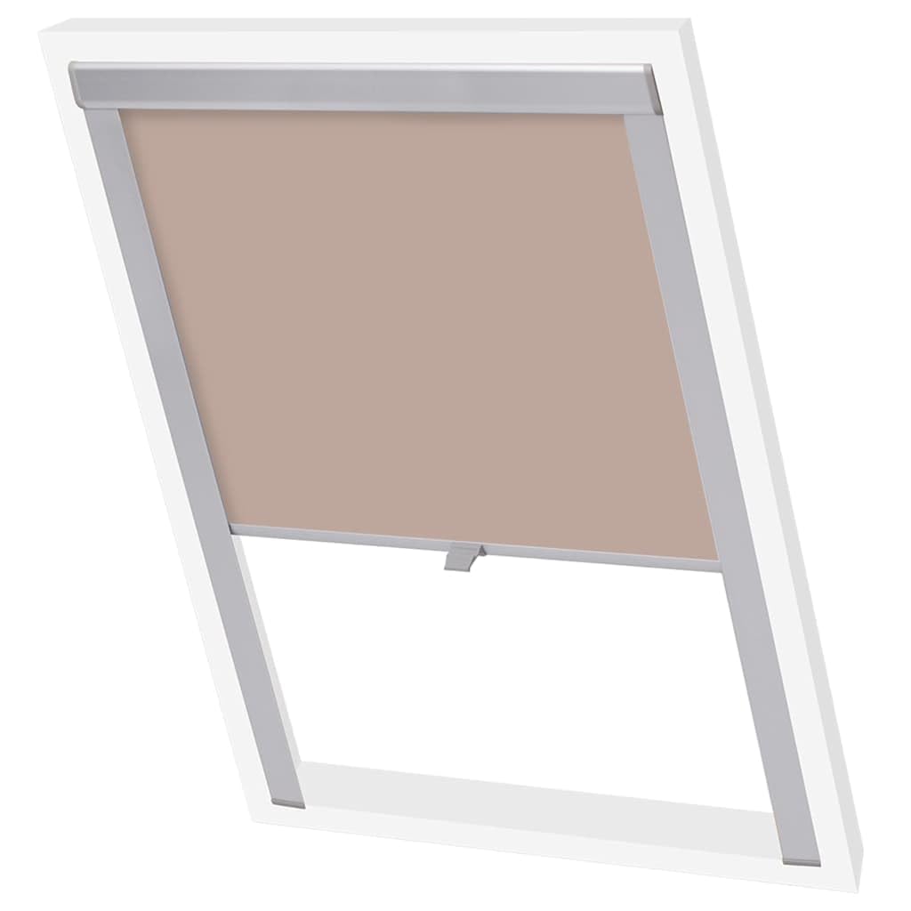 vidaXL Verdunkelungsrollo Verdunkelung Dachrollo Dachfensterrollo Beige S06/606 s06/606 Beige, s06/6