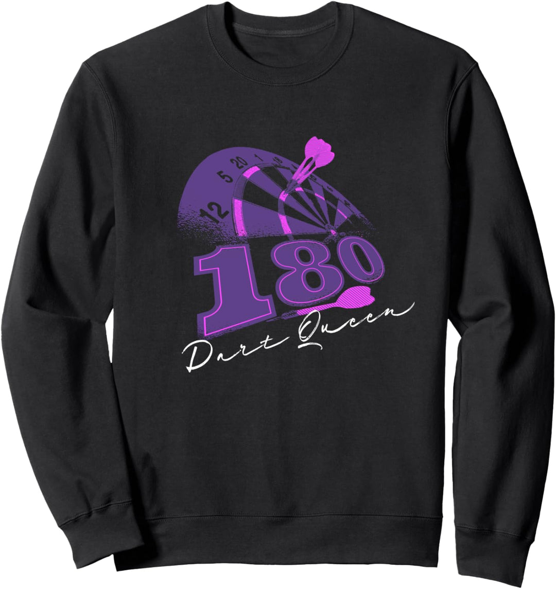 Dart Queen Dartclub Darts Dartspielerin Sweatshirt