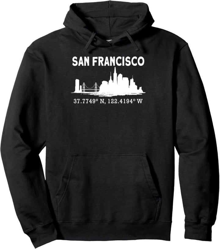 Skyline von San Francisco Pullover Hoodie