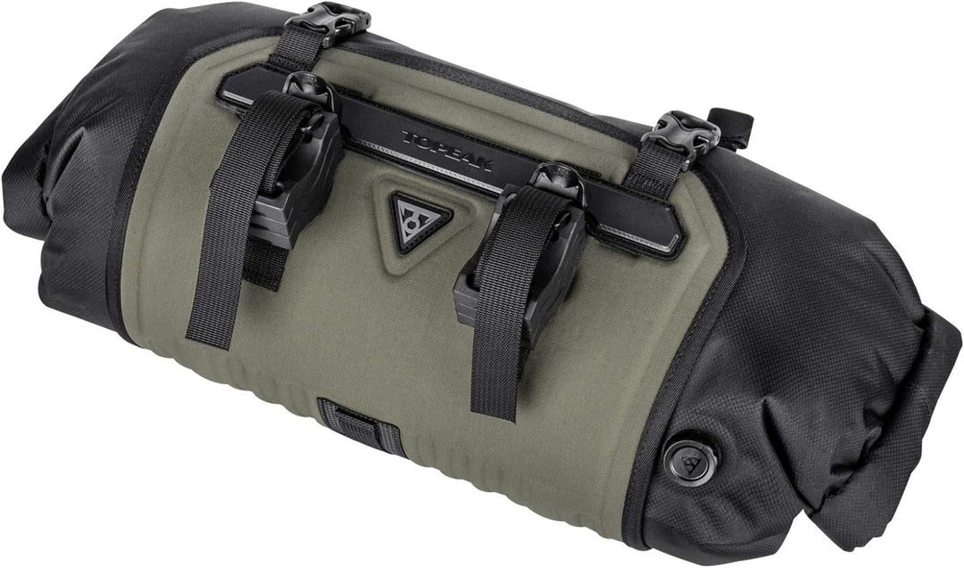 TOPEAK Unisex – Erwachsene Frontloader Lenkertasche 8 l Grün, 8 l Grün