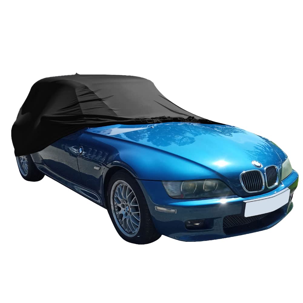 Indoor Autoabdeckung kompatibel mit BMW Z3 Roadster E36 SUPER Soft Stretch