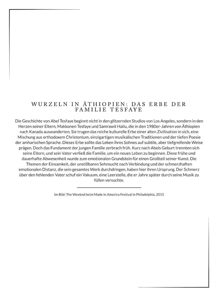 Sternenfunkeln: Die Biografie über The Weeknd. Hochwertige Hardcoverausgabe, Gebundenes Buch