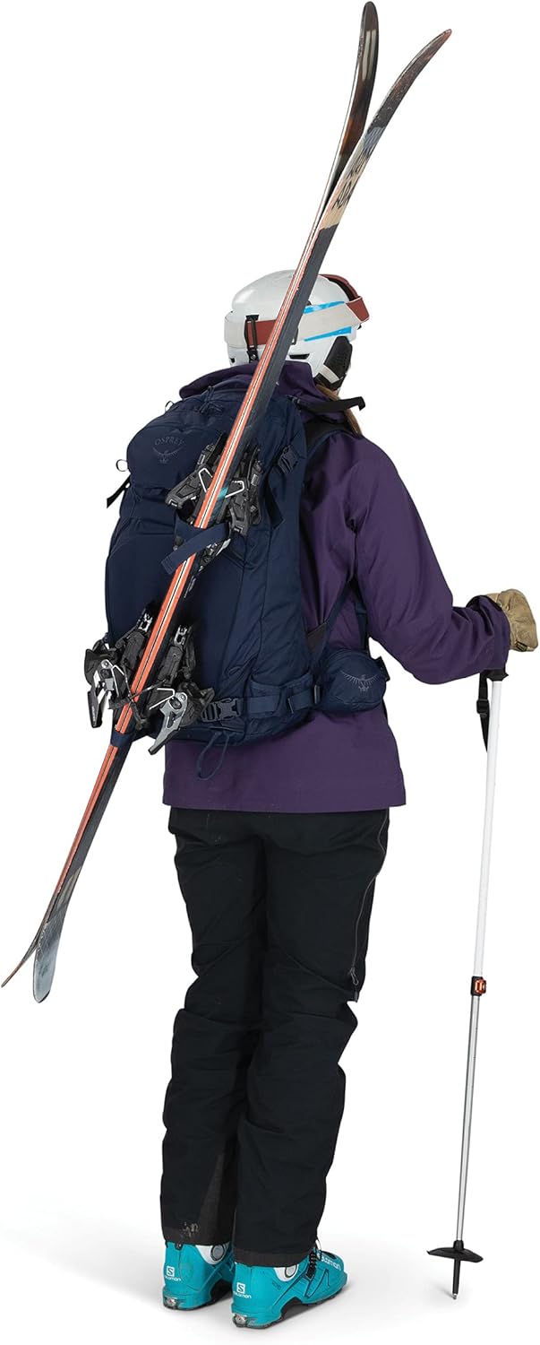 Osprey Kresta 30 Damen Backcountry Ski und Snowboard Rucksack Winter Night Blue, Winter Night Blue