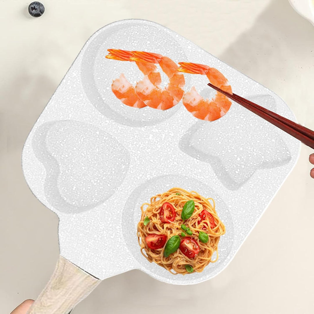 Multifunctional Egg Mold, Fried Egg Pan, Kitchen Breakfast Pan, Pancake Frying Pan, 18 cm, Nonstick