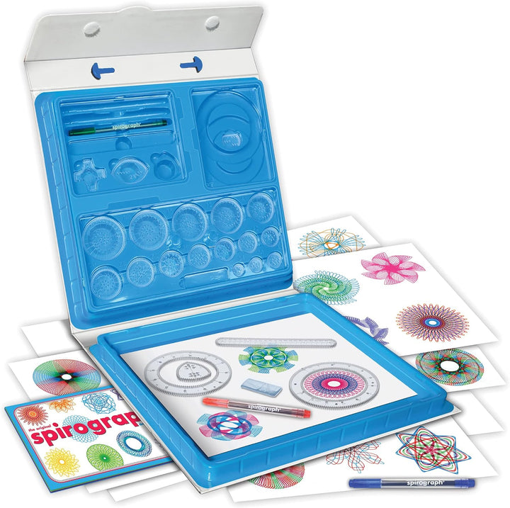 Deluxe Spirograph, mehrfarbig, Einheitsgrösse (SP302)