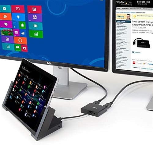 PremiumCord MST Adapter Mini DisplayPort 1.2 auf 2x HDMI 2.0, Extension + Mirror + 2 Various Screens