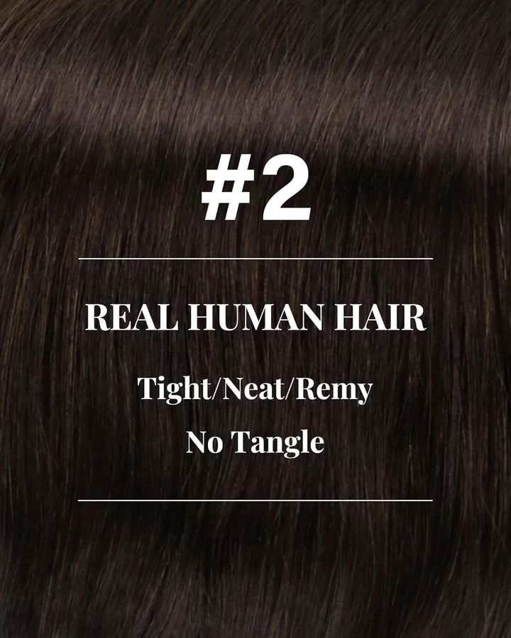 Hetto Braun Echthaar Tressen Extensions Remy Tressen Echthaar Extensions Naturlich Tressen Echthaar