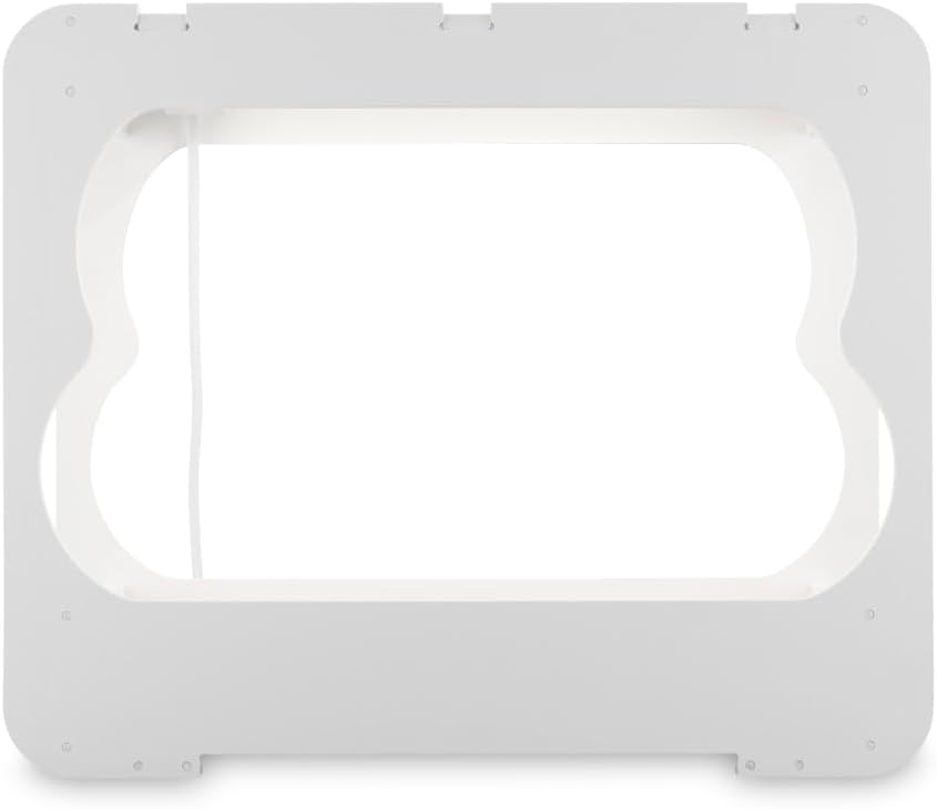 Xavax LED Smart Garden Home Gewächshaus Box klein mit Lampe für Balkon, als Anzuchtkasten für Hochbe