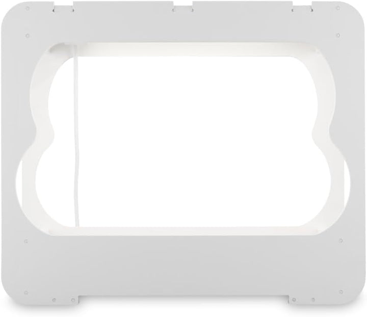 Xavax LED Smart Garden Home Gewächshaus Box klein mit Lampe für Balkon, als Anzuchtkasten für Hochbe