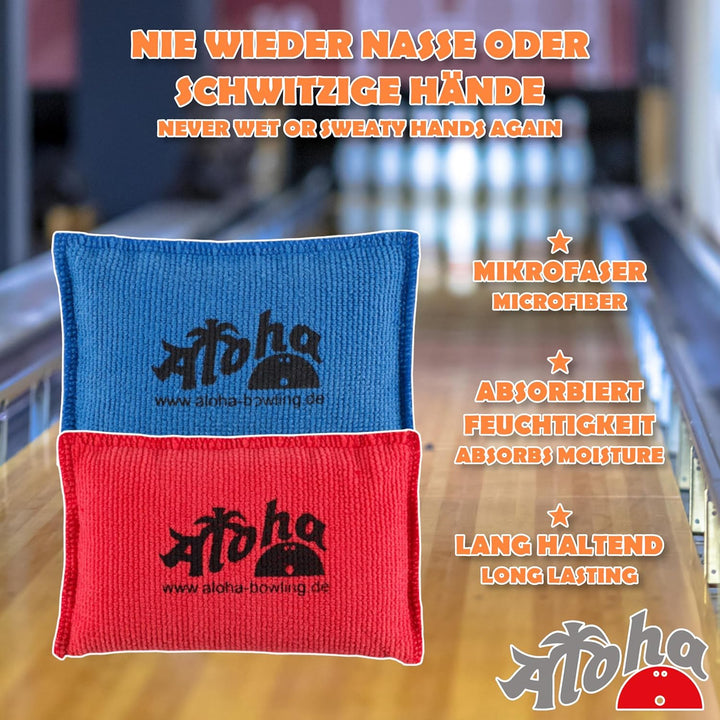 EMAX | Aloha - Grip Bag | Bowling Grip Sack | Mikrofaser Grip Ball | Rosin Bag absorbiert Feuchtigke