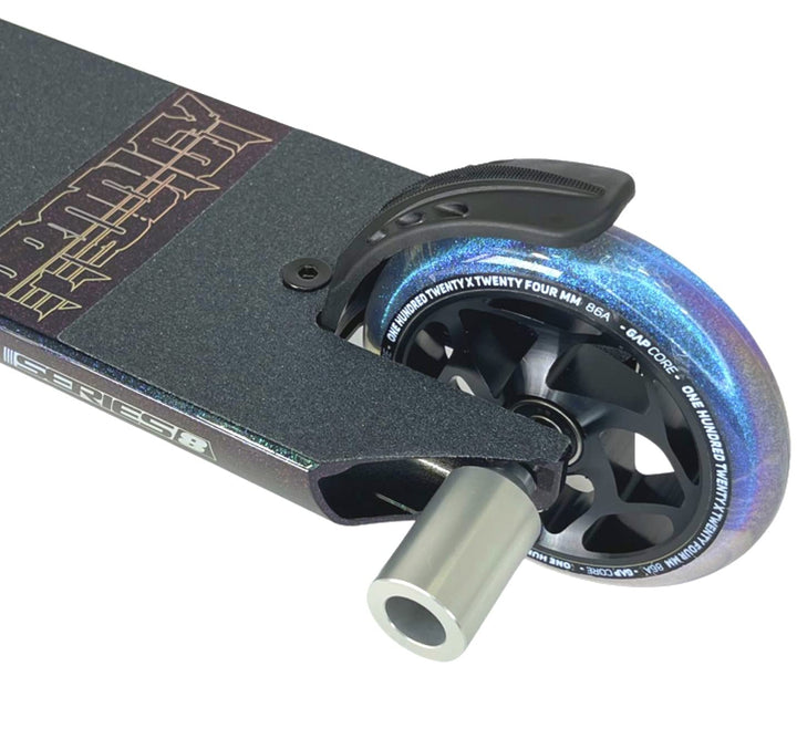 Blunt Envy Stunt-Scooter Pegs Tretroller Grind Stangen mit Achsen + Fantic26 Sticker Silber, Silber